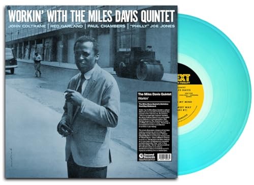 Miles Davis - Workin Transparent Turquoise Vinyl - Vinyl Record - F600Z-image