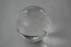 Authentic Steuben Glass Baseball