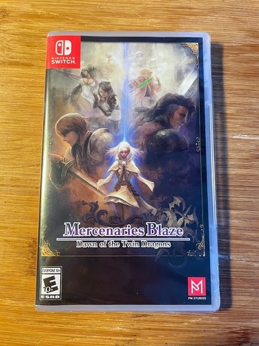 Switch Mercenaries Blaze Dawn of the Twin Dragons - Limited Run Games Distro