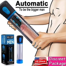 Vacuum Penis Pump for Male ED Enhancement Erectile Enlargement Penis Enlarger BG