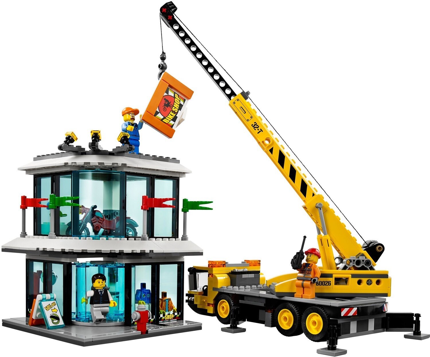 LEGO City Town Square (60026) Rare, Retired Set In Excellent Condition オンラインストア専門店 【新品未開封】レゴシティ60026 知育玩具