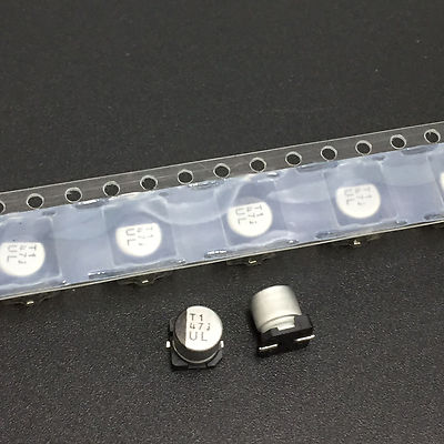 100pcs 6.3V 47uF 6.3V Nichicon UL 5x5.5mm SMD long life Chip type Capacitor