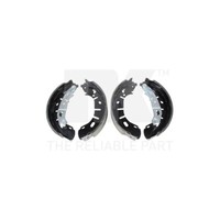 Bremsbackensatz NK 2723808 FüR Fiat Opel Vauxhall, Hinterachse