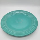Fiestaware Dinner Plate Turquoise Blue Green 10.5" Homer Laughlin Fiesta HLC