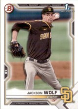 2022 BOWMAN DRAFT 1ST SAN DIEGO PADRES - JACKSON WOLF #BD-141