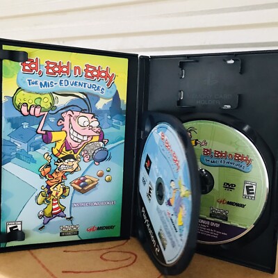 Ed, Edd n Eddy: The Mis-Edventures - Sony PlayStation 2 (PS2) CIB+