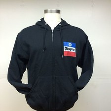 Mopar Direct Connection Full Zip Hoodie with silk screened Distressed Logo
