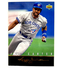 Joe Carter 1993 Upper Deck Clutch Performers #5 MLB Toronto Blue Jays