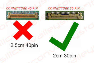 Dsplay 13,3 Compatble Con HP Pavlon 5FS56UAR 5YT22PA [30pn 1920 - Foto 11