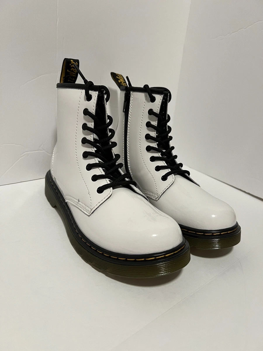 Kids white cheap dr martens
