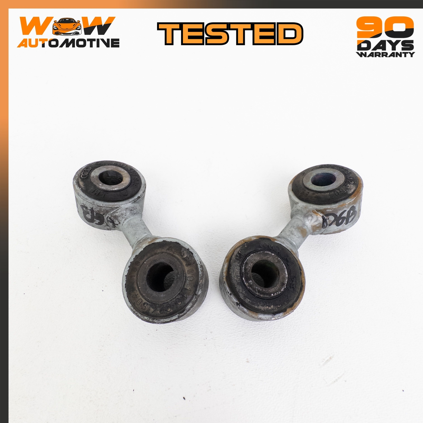 03-12 BENTLEY CONTINENTAL FLYING SPUR GT REAR LEFT RIGHT TIE ROD CONTROL ARM OEM