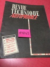 Revue technique Renault FREGATE