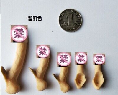 5pcs 1:6 Male Genitals Penis Props For 12