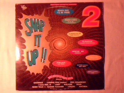 LP Snap it up!! vol. 2 NOVECENTO KASSO ARKANOID REGINALD WRIGHT HI LINER TALEESA