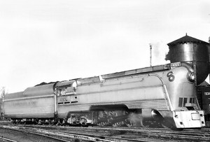 C&O Chesapeake & Ohio Passenger Steam Locomotive 493 Railroad train photo  3