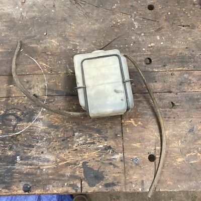 1957 Buick Radiator Overflow Tank And Original Bracket OEM | eBay