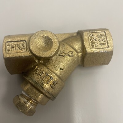 WATTS 0885010 AK STRAINER, 1/2'' NPT, BRONZE, WOG 400 , WSP 125, NIB