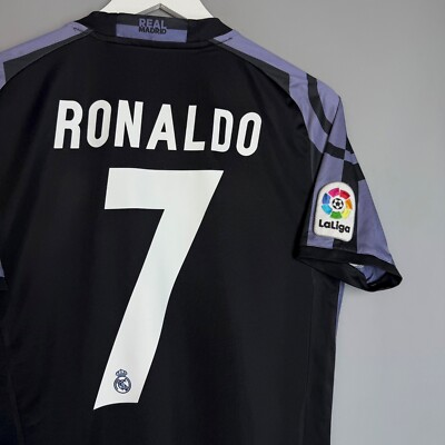 REAL MADRID 2016 2017 THIRD FOOTBALL SHIRT SOCCER JERSEY ADIDAS #7