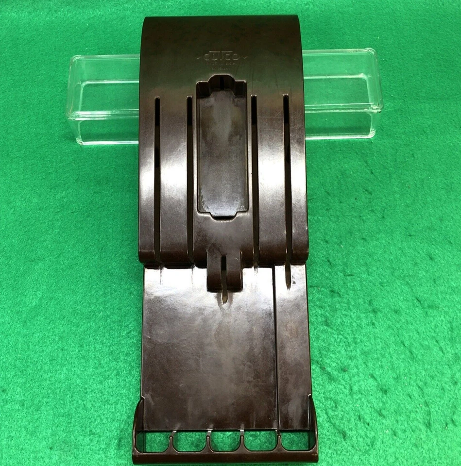 Cutco Kitchen Knife Storage Hanger 5 Slot Holder Rack Drawer Wall Mount - Image 2 of 4