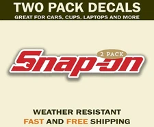 Snap On Tools Sticker Decal for Snap-On Tool Fans Great for Toolboxes and Cars