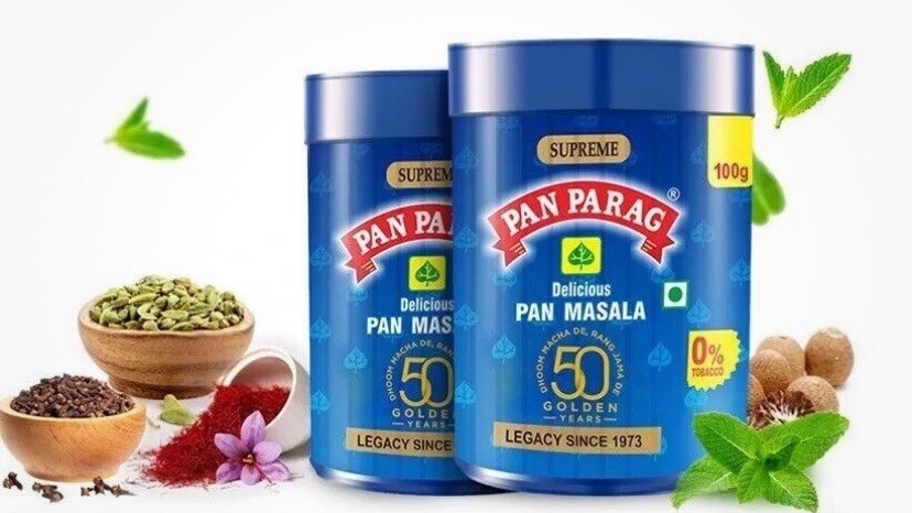pan masala without tobacco Pan Parag 100gm Premium Pan Masala Mouth Freshener (Pack of 10) Cans  🇺🇸shipper