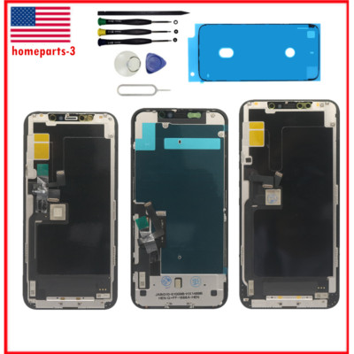 For iPhone 11 Pro Max / 11 Pro LCD Display Touch Screen Digitizer Replace + Tool