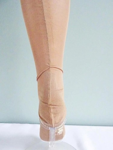 Vintage CC41 Stockings 1940s WW2 Era Seamed Ladies Rayon Unused Utility Mark - Picture 10 of 16