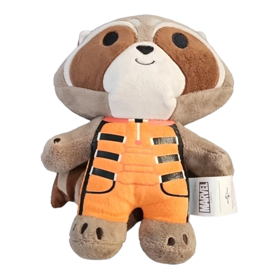 Marvel Guardiões da Galáxia 9" ROCKET RACCOON Pelúcia Animal de Pelúcia Universal - Imagem 3 de 4