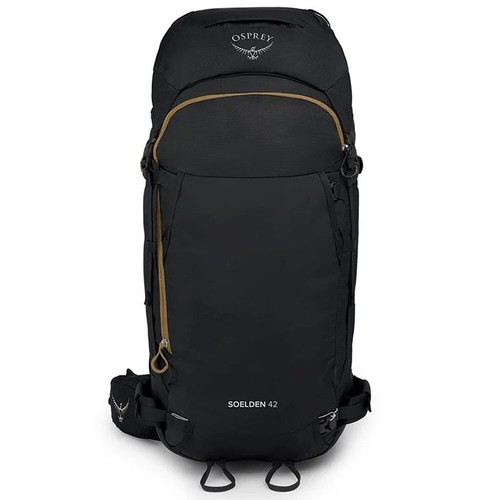 Osprey Sölden 42 Litro Zaino Sci Sowboard Sci Windersport-Rucksack Nero - Foto 2 di 9