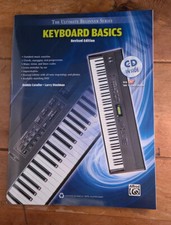 Keyboard Basics The Ultimate Beginner Series Revised Edition New Book CD 825