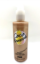NEW Victoria's Secret Pink COCO PINEAPPLE Radiant Body Glow Oil 8 Oz Vitamin C