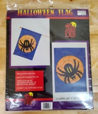 NEW! Halloween (Spider) Garden Flag by Four Star International