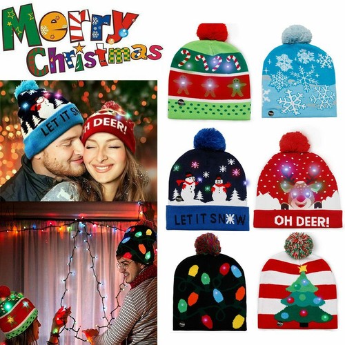 Adult Kids Christmas LED Light Up 