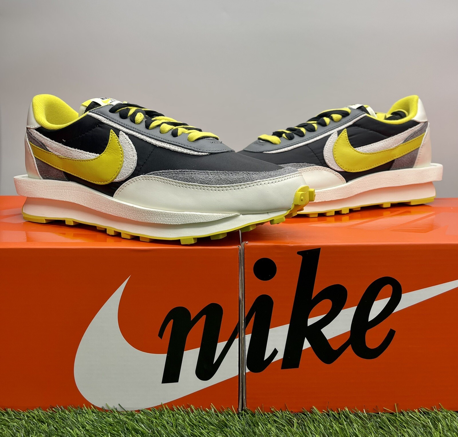 SACAI X NIKE Nike LD Waffle Sacai x Undercover Nero Brillante Citron