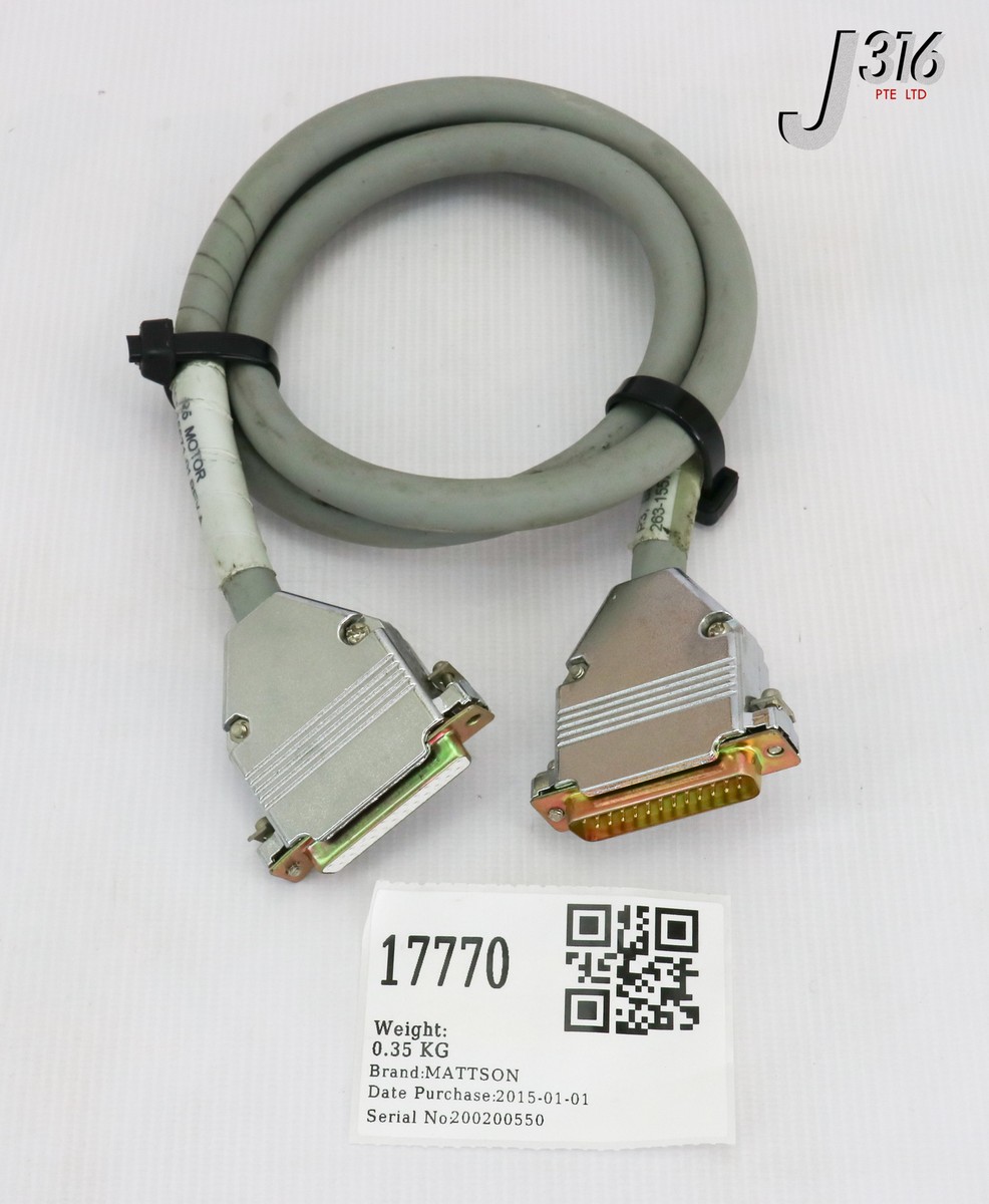 17770 MATTSON CABLE ASSY, RBT R5 EXT, 1M 263-15571-01 | eBay