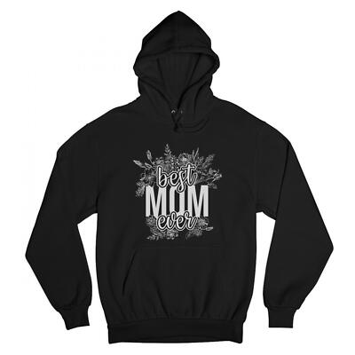 Best Mom Ever Sweatshirt Blessed Mama Mother's Day Maternity Parenting Hoodie