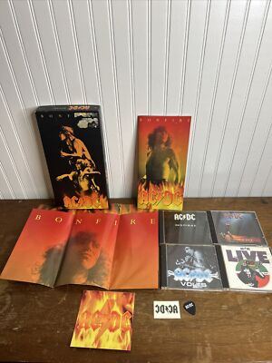 AC/DC Bonfire Box Set (CD, 2003) 100% Complete 696998021822 | eBay