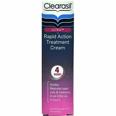 Clearasil Ultra Rapid Action Treatment Cream 25ml Choice of 1 2 3 6 Packs OOD