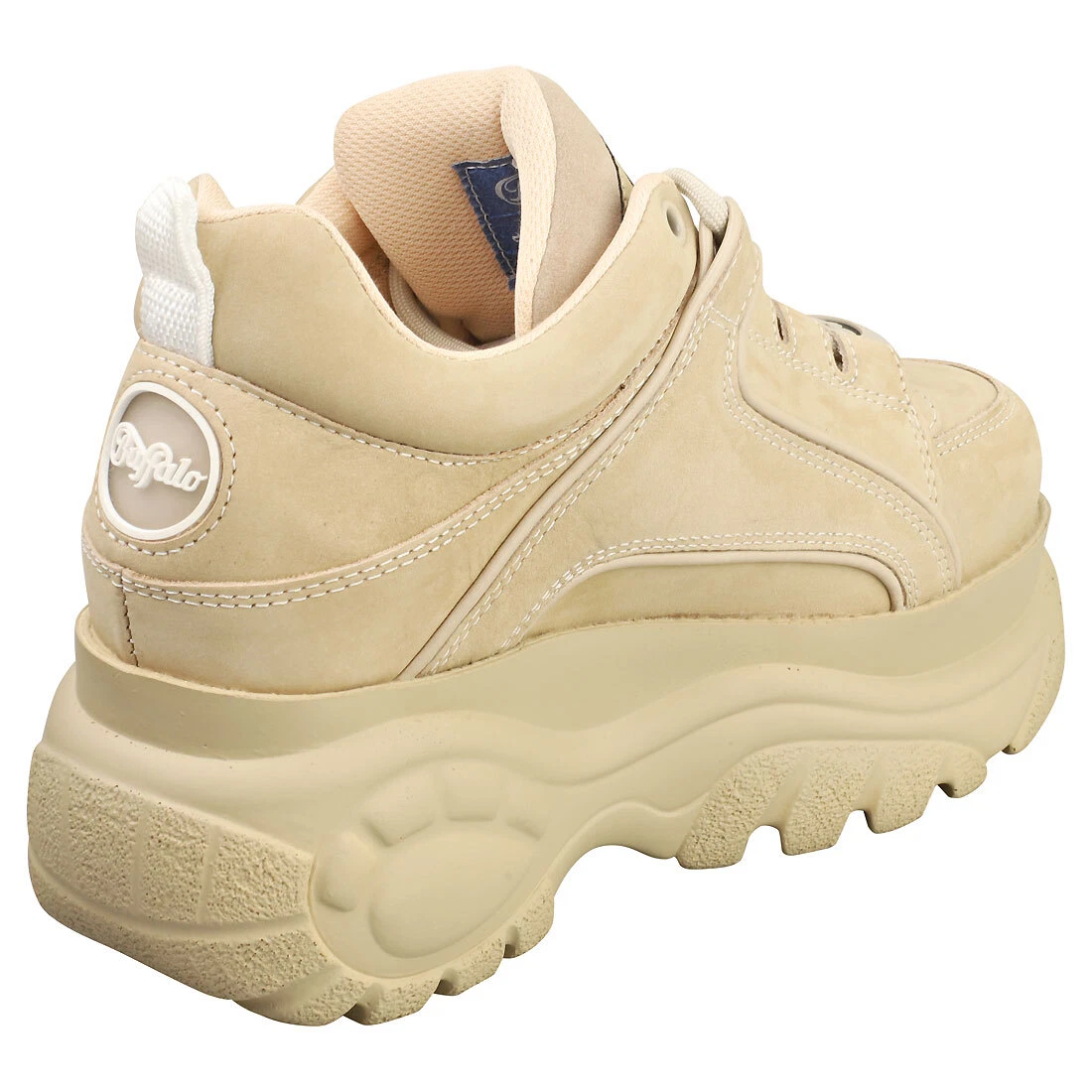Cream shop platform trainers