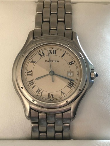 CARTIER COUGAR STAINLESS STEEL LARGE 