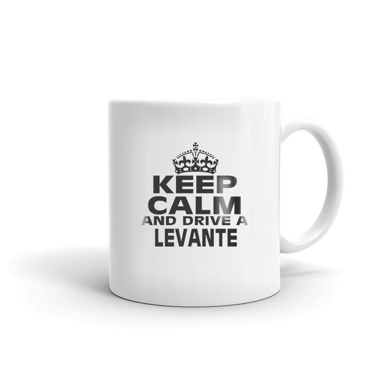 LEVANTE Keep Calm and Drive Coffee Tea Ceramic Mug