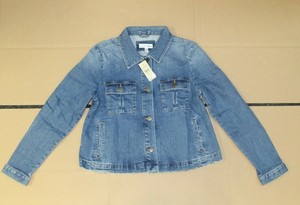 cropped petite denim jacket