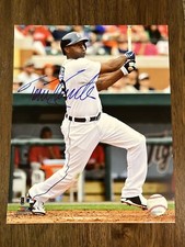 Torii Hunter Detroit Tigers All Star Signed Autograph 8x10 Photo MN Twins