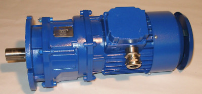 Motovario CHA42FB CHA 42, 10.94 Ratio, T71B4 0.37kW Helical Gear Reducer