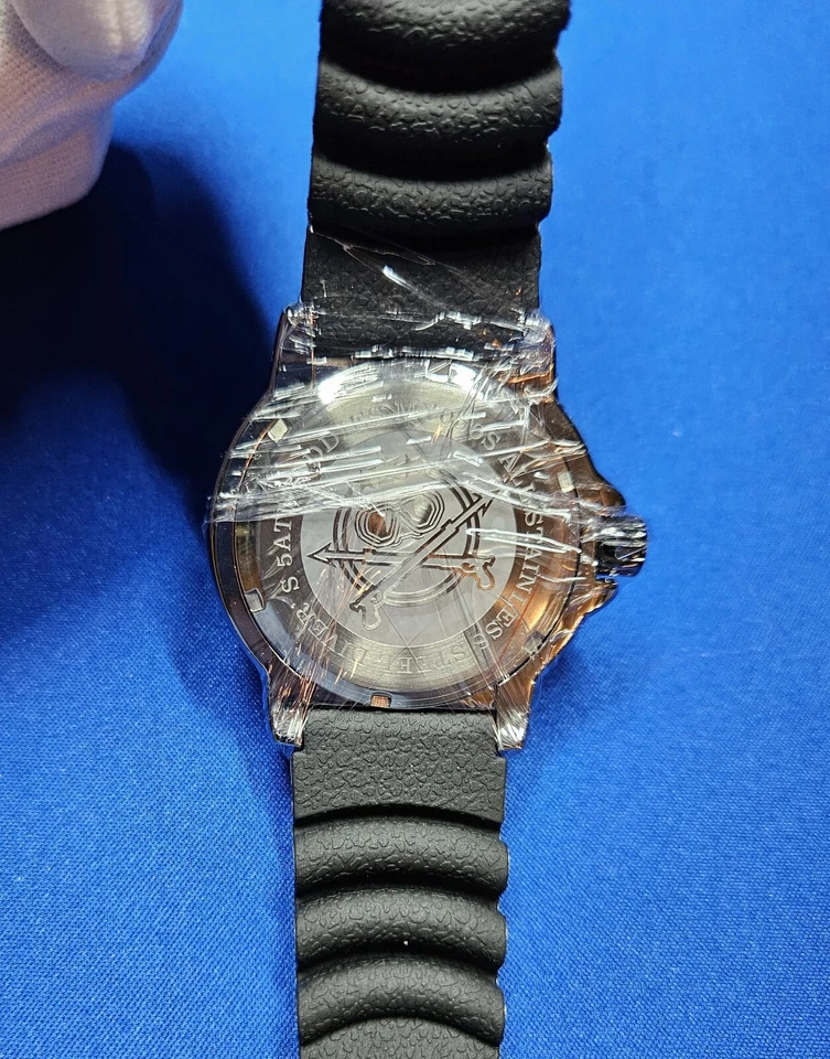 Reloj de Cuarzo Addiesdive 44MM Estilo Luminox Correa de Goma Negra con Estuche Rígido Nuevo Foto 3 de 4