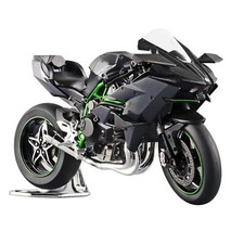 1:9 22cm Kawasakis H2R Motorcycle Finished Motorcycle Model Sounds Lights