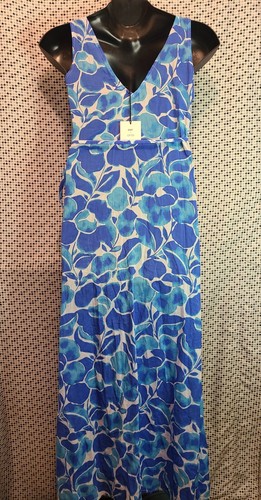 NWT $325 DVF X ONIA "Grace" Swim Cover-up Maxi Wrap Dress Size Sm 💙 - Picture 7 of 12