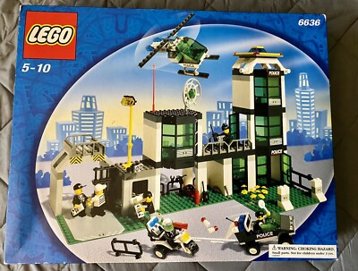 NIB SEALED Lego 6636 Police Headquarters | eBay