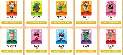 Nintendo Animal Crossing amiibo Cards 2nd Edition 1BOX 50Packs