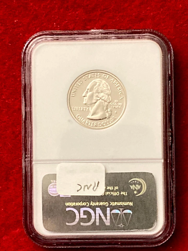 2005-S SILVER 25c WEST VIRGINIA NGC PF 70 ULTRA CAMEO - Image 2 of 2